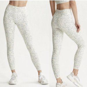 Varley White Patterned Leggings